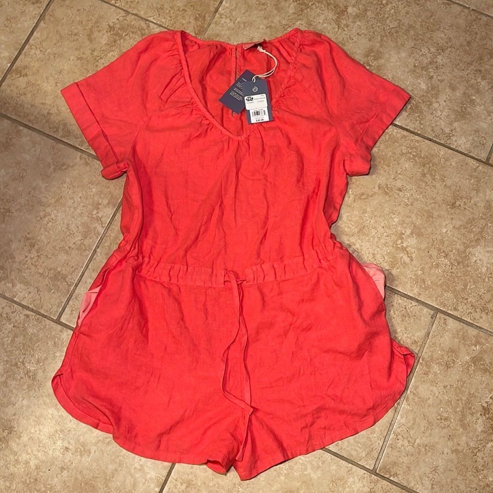Orange romper 